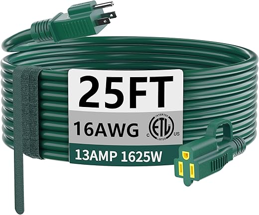 25 ft Waterproof Heavy Duty Extension C...