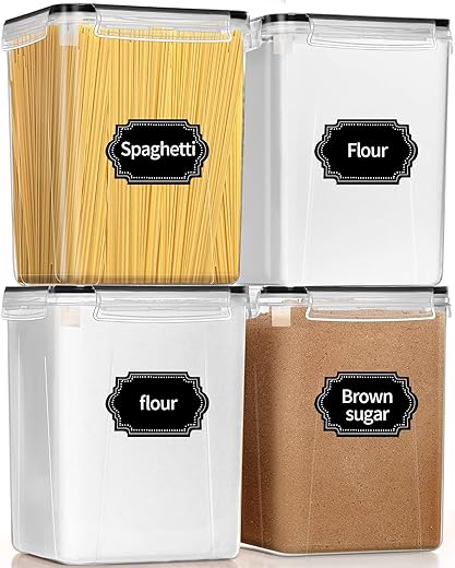 Airtight Food Storage Containers Set &#...