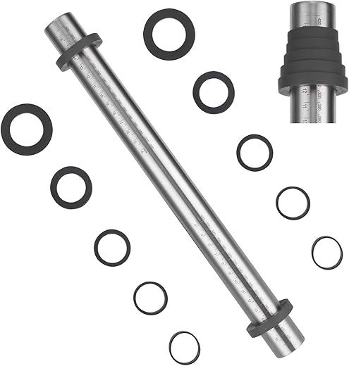 Premium Adjustable Rolling Pin with Thi...