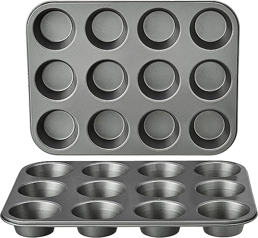 Nonstick Muffin Baking Pan Set – ...