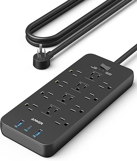 Anker Surge Protector Power Strip with ...