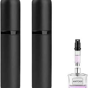 ANTOKX Refillable Perfume Bottle Atomizer 2-Pack