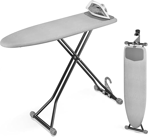 Compact Ironing Board with Heat Resista...