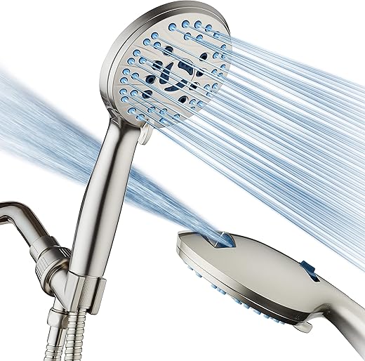 High Pressure 8-Mode Handheld Shower He...