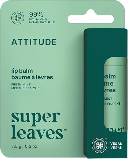 Natural Lip Balm with Shea Butter &...