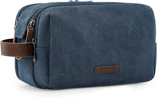 Large Water-Resistant Canvas Toiletry B...
