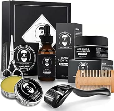 Ultimate Beard Grooming Kit for Rapid G...