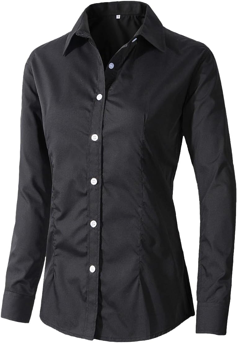 Beninos Women’s Long Sleeve Butto...