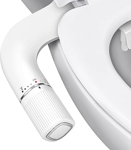 Ultra-Slim Dual Nozzle Bidet Attachment...