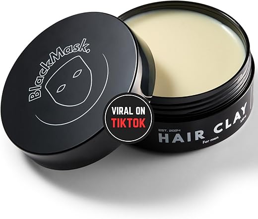 BlackMask Men’s Hair Clay –...