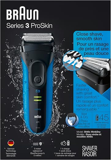 Braun Series 3 Proskin 3-in-1 Electric ...
