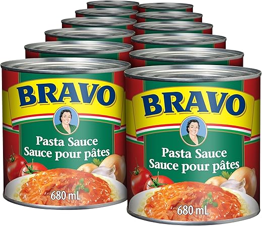 Bravo Pasta Sauce – 680ml, 12 Pac...