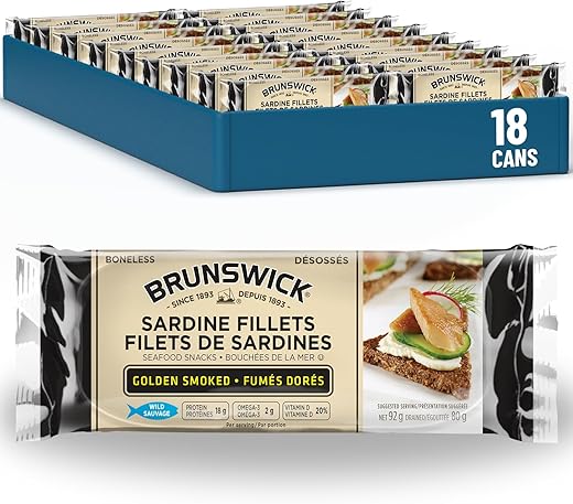 Brunswick Golden Smoked Sardine Fillets...