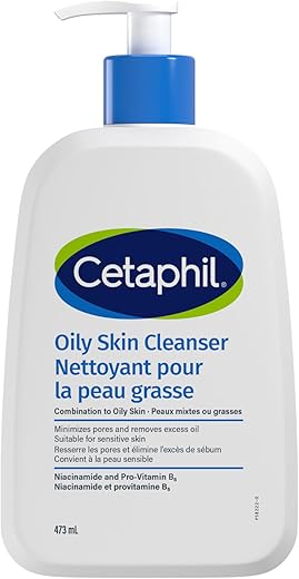 Cetaphil Gentle Foaming Cleanser for Oi...