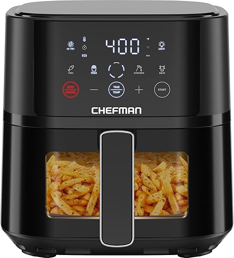 Chefman 4QT Compact Air Fryer with Hi-F...