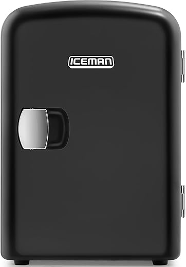 Chefman Iceman Mini Fridge – 4L P...
