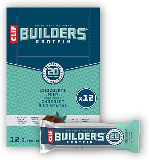 CLIF BUILDERS Chocolate Mint Protein Ba...