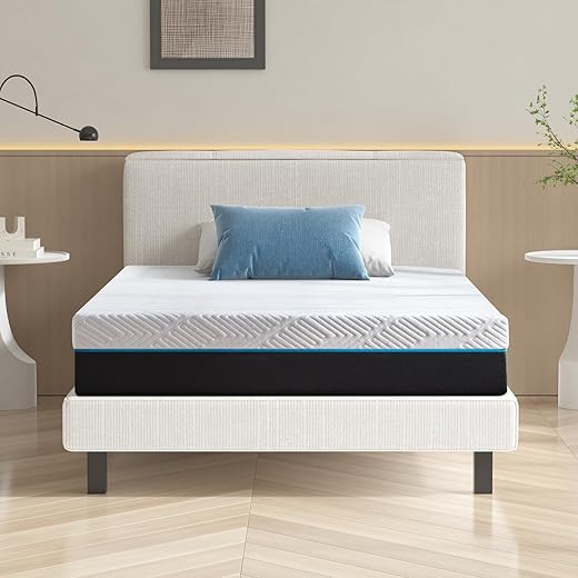 Ultra-Comfort 6-Inch Gel-Infused Memory...