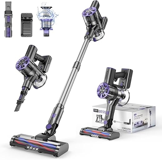 Powerful Cordless 4-in-1 Vacuum Cleaner...