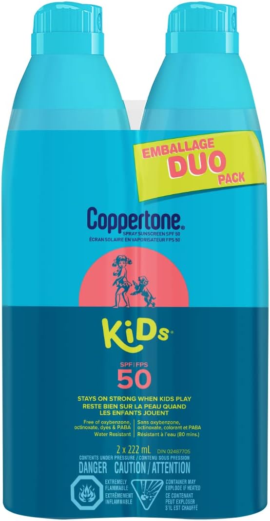 Coppertone Kids SPF 50 Sunscreen Spray ...