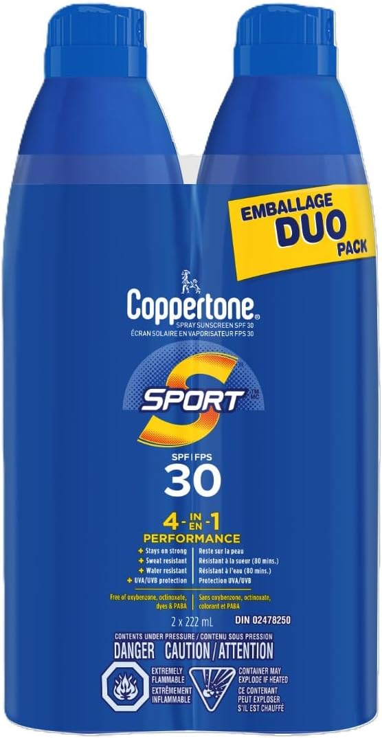 COPPERTONE Sport Sunscreen Spray SPF 30...