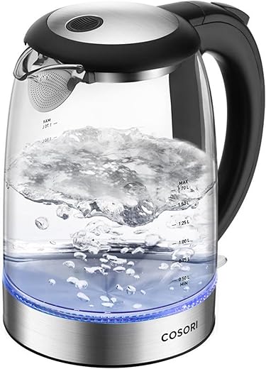 COSORI 1.7L Electric Kettle with Auto S...