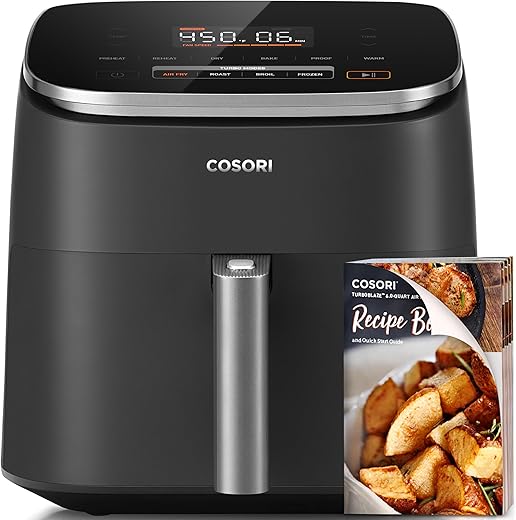 COSORI 6 QT Air Fryer with TurboBlaze T...