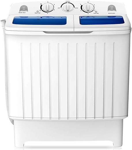 Compact Twin Tub Washing Machine –...