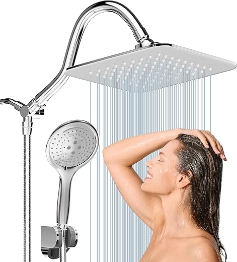 High Pressure 8″ Rainfall Shower ...