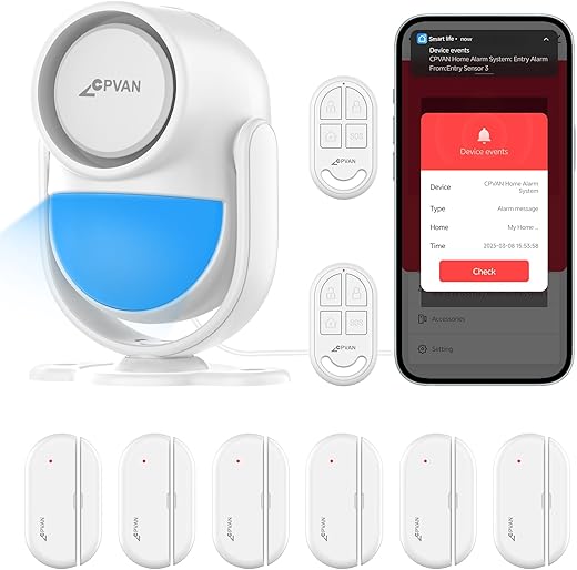 CPVAN Wireless Home Alarm System with A...