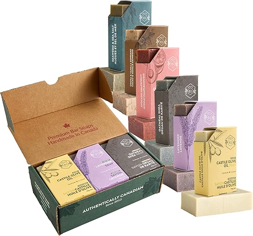 Crate 61 Vegan Natural Bar Soap 6-Pack ...