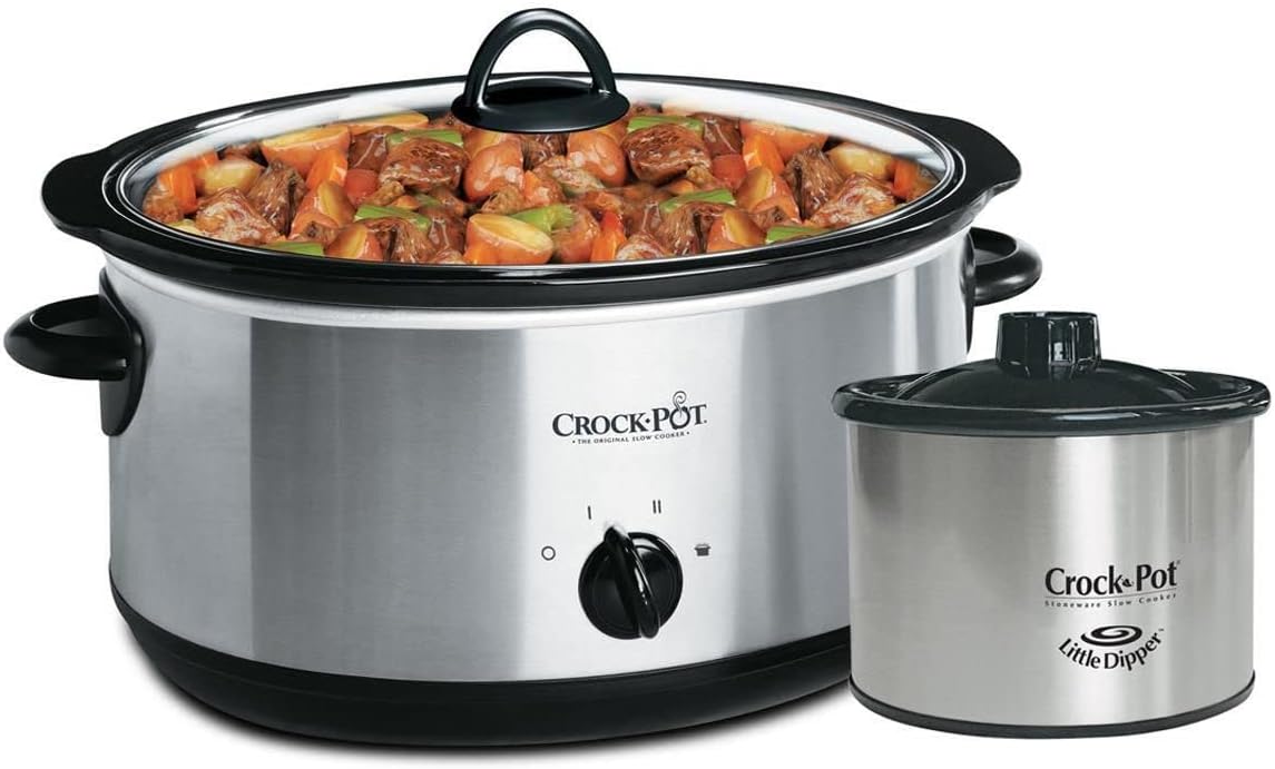 Stainless Steel 8-Quart Crock-Pot Slow ...