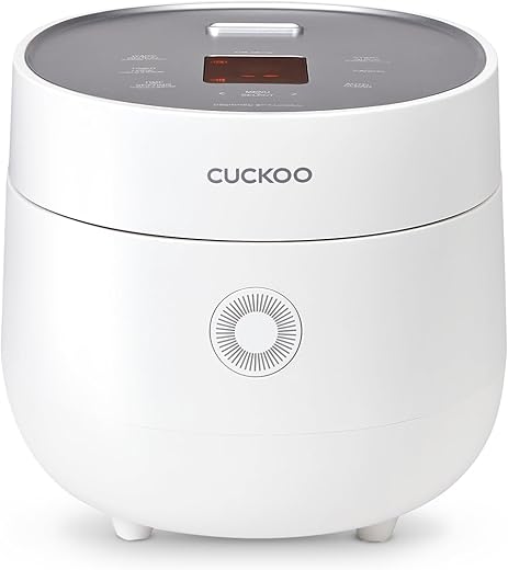 CUCKOO 3-Cup Micom Rice Cooker with 10 ...