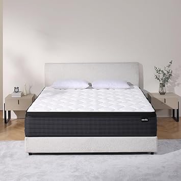 12-Inch Hybrid Memory Foam Full Mattres...