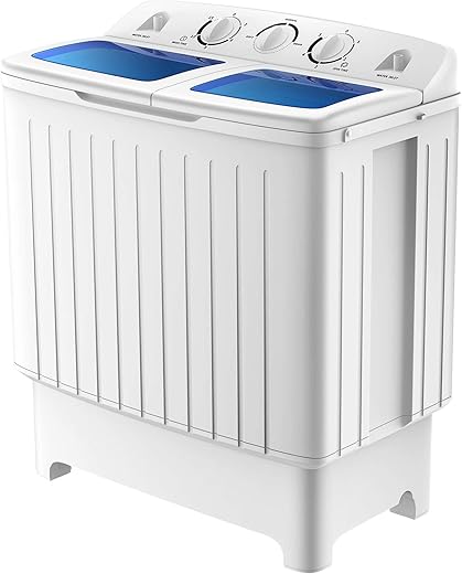 Compact Twin Tub Washing Machine –...