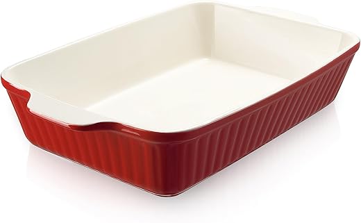 DOWAN 9×13 Ceramic Casserole Dish ...