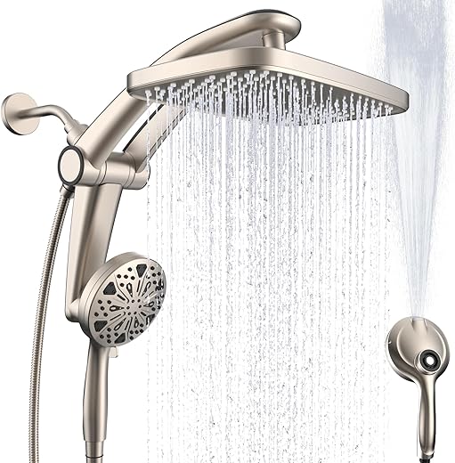 High Pressure Rain Shower Head with Han...