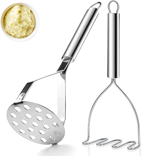 Stainless Steel Potato Masher Set ̵...