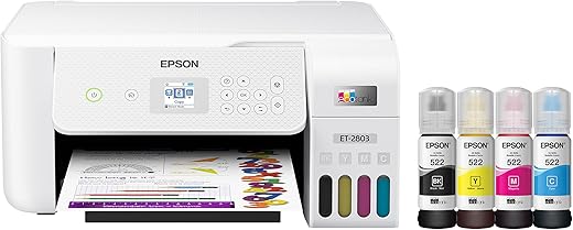 Epson EcoTank ET-2803 Wireless All-in-O...