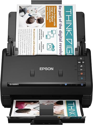 Epson Workforce ES-500W II Wireless Col...