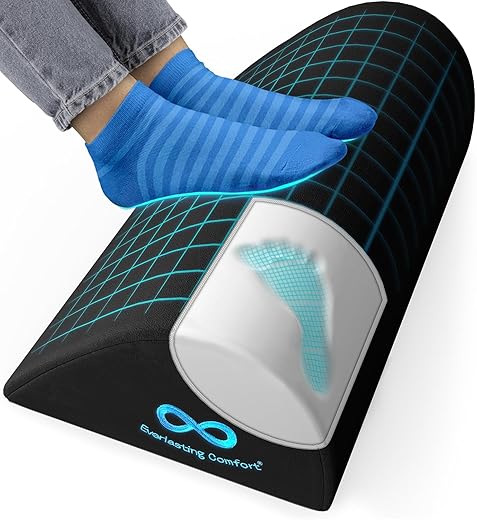 Ergonomic Memory Foam Foot Rest for Hom...