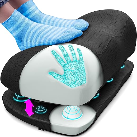Ergonomic Memory Foam Foot Rest with Pr...