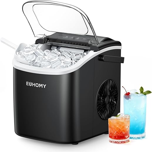 Portable Ice Maker Machine – 26 l...