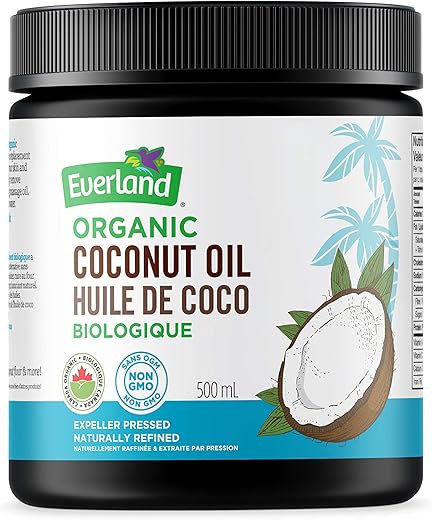 Organic Coconut Oil 500 ML – Pure...