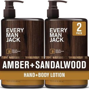 Every Man Jack Amber Sandalwood Lotion