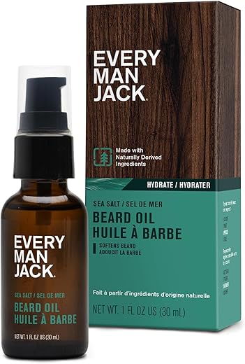 Every Man Jack Beard Oil – Sea Sa...