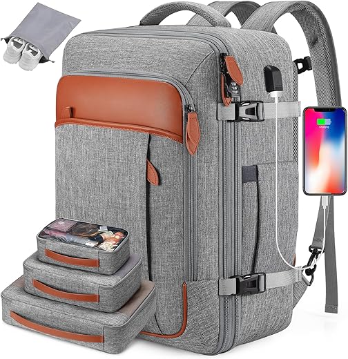 20″ Expandable Travel Backpack fo...