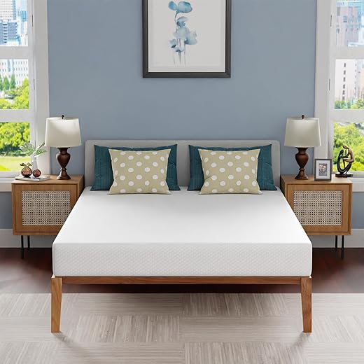 8-Inch Gel Memory Foam Queen Mattress &...
