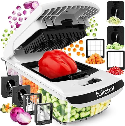 4-in-1 Vegetable Chopper & Spiraliz...