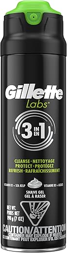 Gillette Rapid Foaming Shave Gel with V...